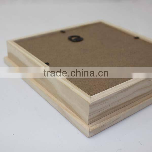 2016 funny wooden frame, wholesle cheap wooden frame W09A016