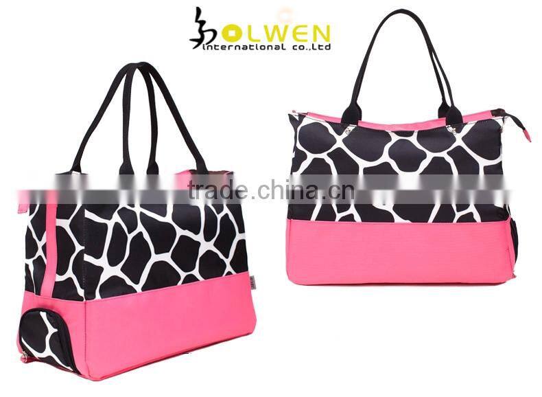 2015 Hot Selling Fashion Polyester Baby Diaper Bag
