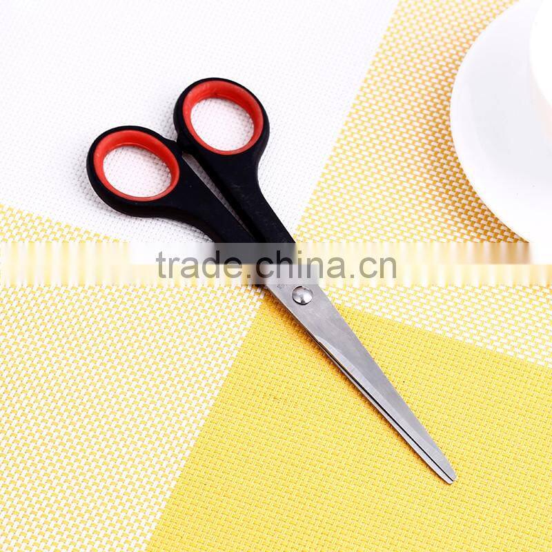 AOY232Factory price school scissors/paper cut scissors/Rubber Scissors