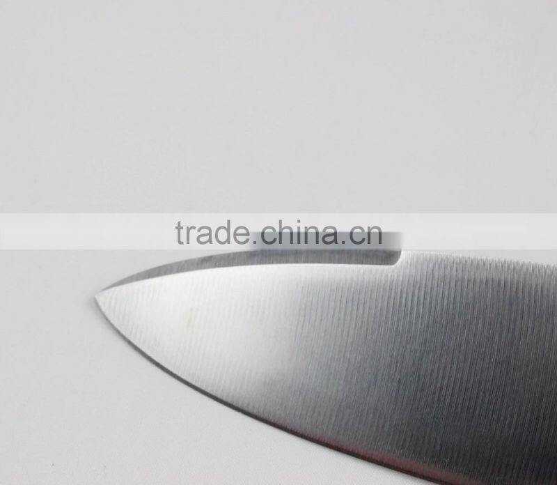 549-10 5" High quality kitchen chef knife with wooden handle
