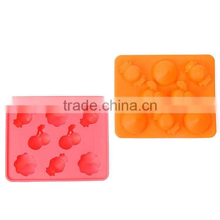 Silicone unbreakable ice tube tray ,candy or chocolate mold