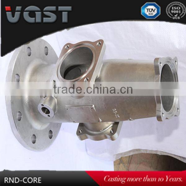 base flange tube fitting ,machined flange part ,sand casting flange