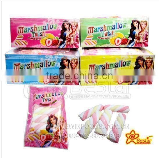 Steamed Bun Shaped Marshmallow Candy