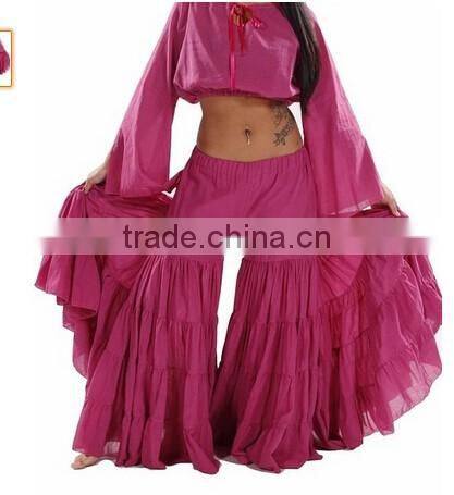 Tribal fusion skirt pants for belly dance