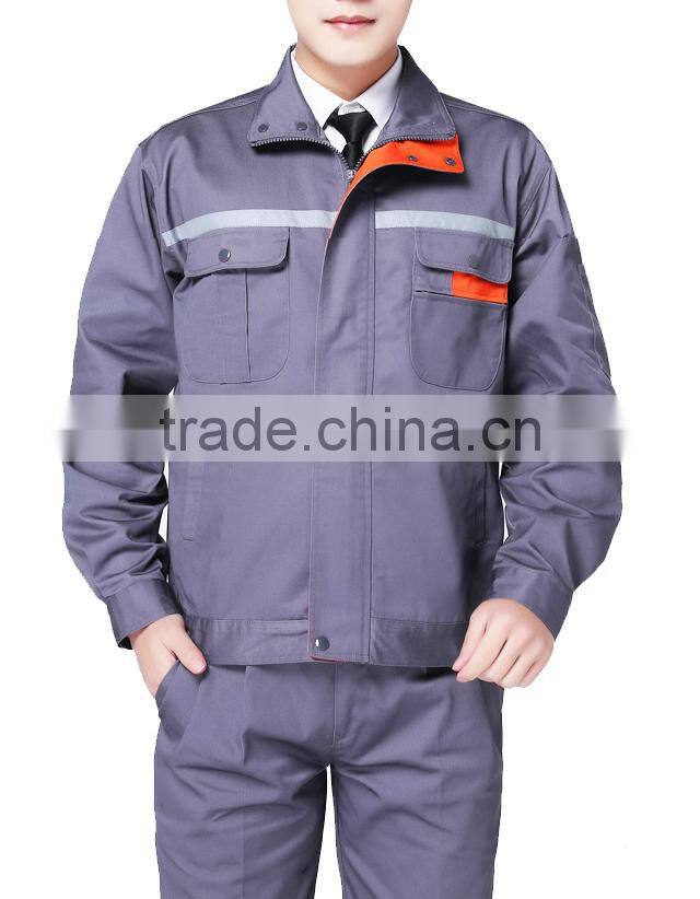 2015 wholesale OEM garage industrial unisex workwear factory uniform