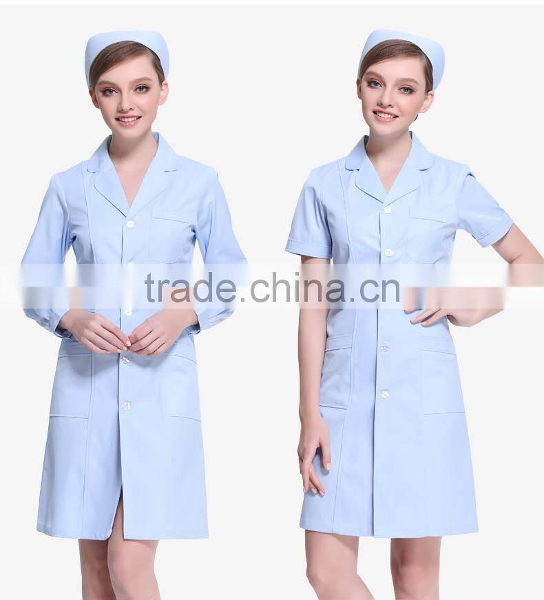 OEM ODM nurse uniform lab coat nursing coat medical scrubs dress