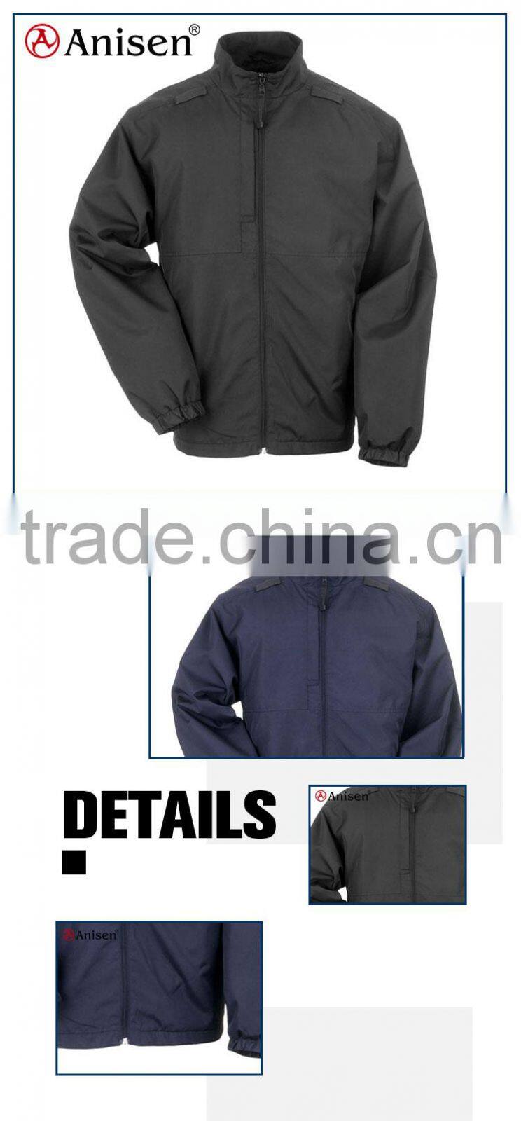 alli baba black custom clothing polyester waterproof men coat