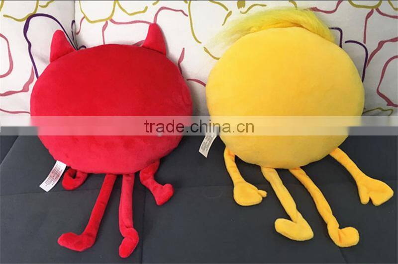 Cartoon characters Fantasy Adventure Emoji Movie plush toys for baby kids