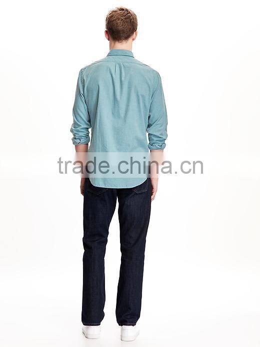 2016 mens fashion designer 100% cotton shirts