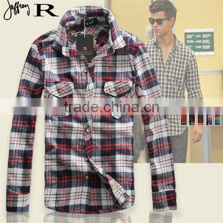 2015 china new design fashion mens military style shirt