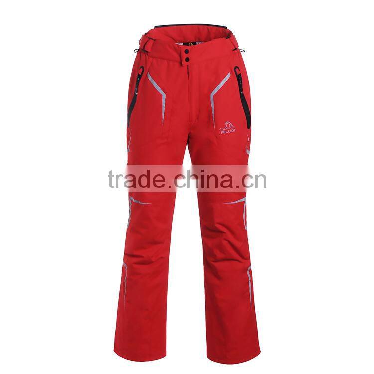 Professional Straps Removable Winter Nylon Ski Pants
