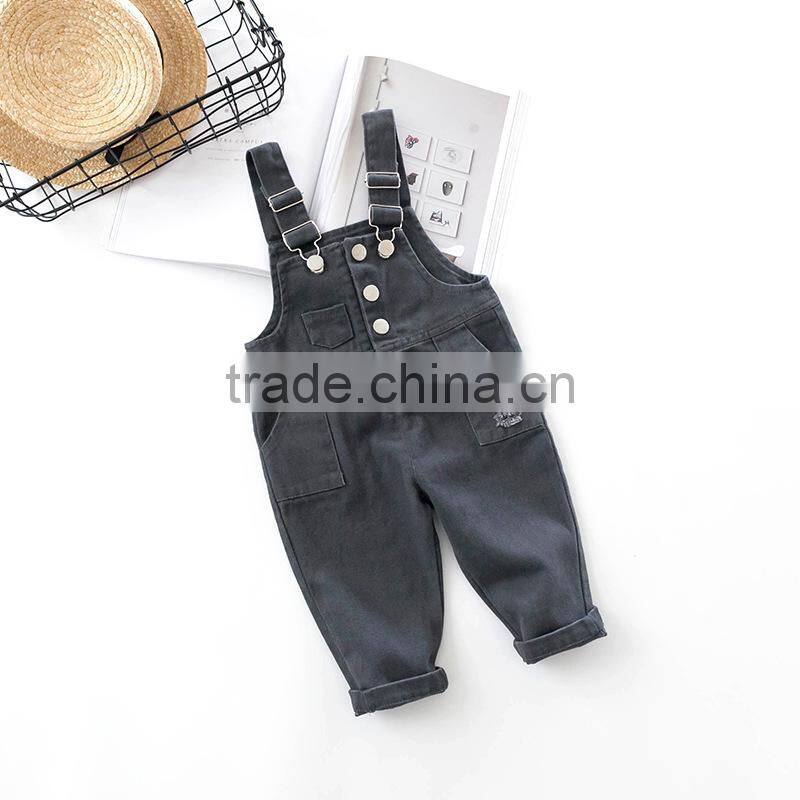S17652A Boys Overalls Autumn Spring Children's Pants