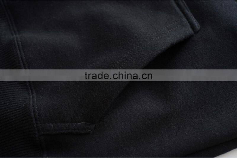 Zipper Up Hoodie Cotton Sweatshirt with Printing Logo