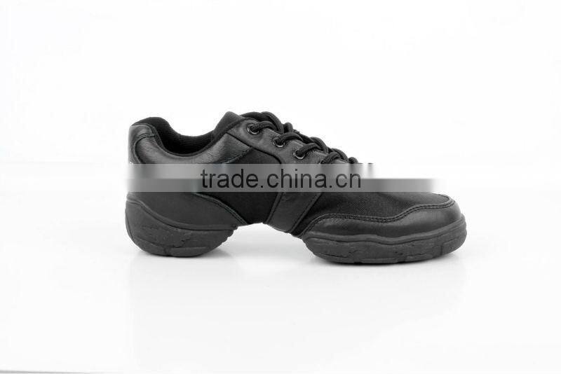 Revolution Dancewear Black Suede Mesh Jazz Hip Hop Sneaker Shoes 0907