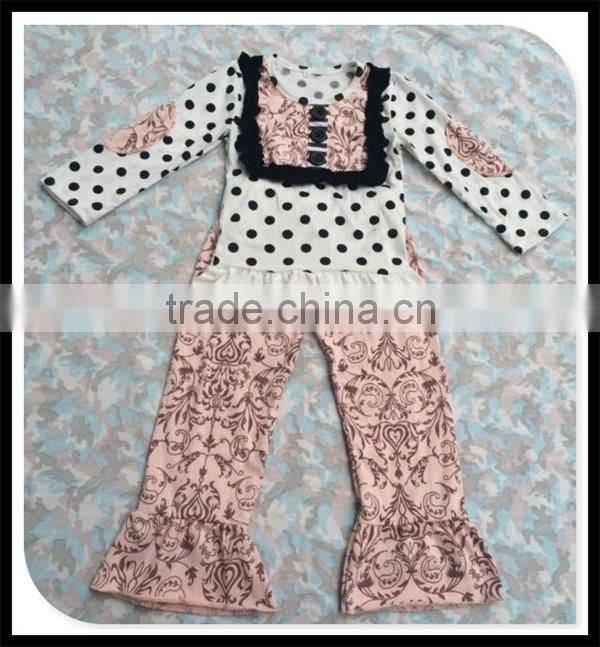 2016 High quqlity green and white stripe kids 100% cotton pajamas children's sleepwear clothing set wholesale