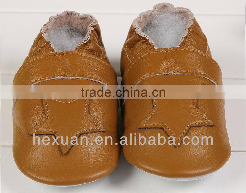 2016 New Soft sole baby leather shoes