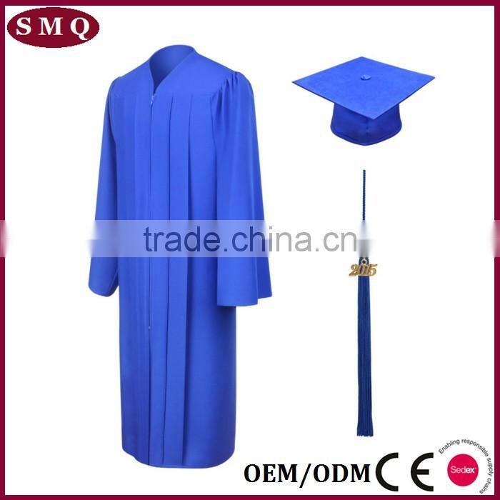 Wholesale graduation ceremony dresses graduation cap and gown
