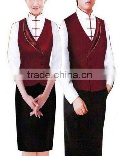 Men/Women hotel uniform for staff