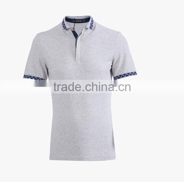 2015 short sleeve mans polo shirts t shirt wholesale in China