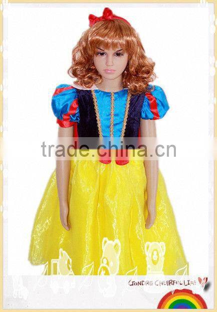 Girls Kids SNOW WHITE Fancy Dress Costume Fairy Princess Outfit Dress party dress