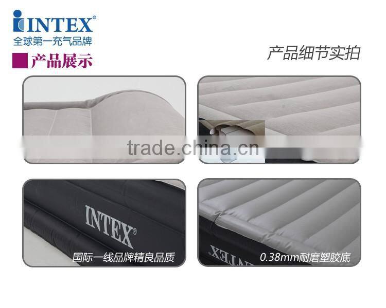 INTEX Inflatable Deluxe Mid Rise Pillow Rest Airbed