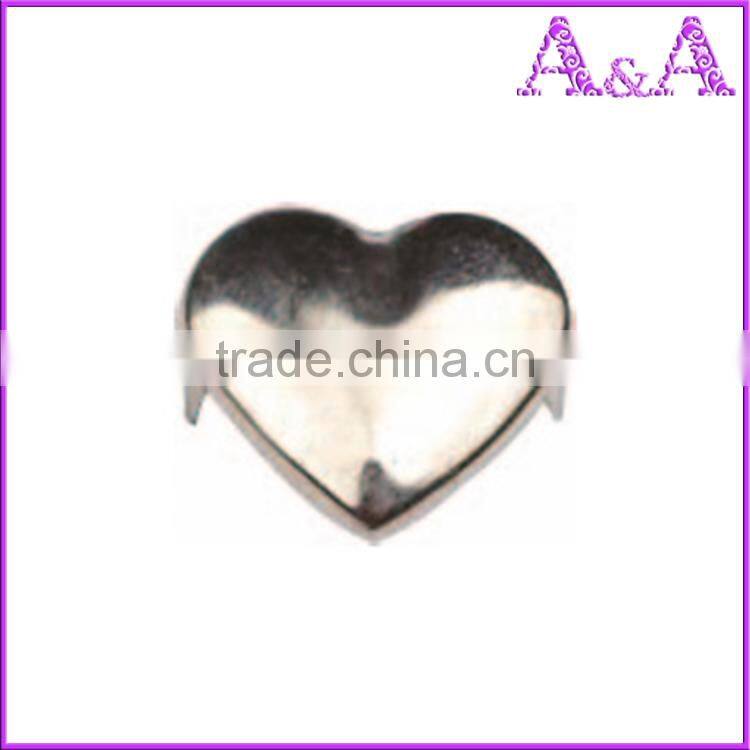Metal prong ring snap button