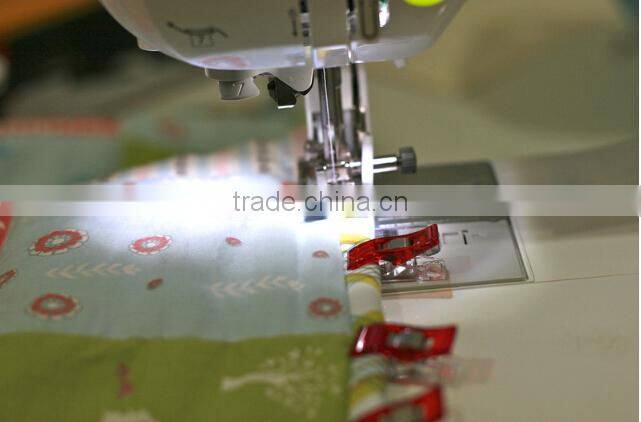 Quilt wonder clips with jar packing