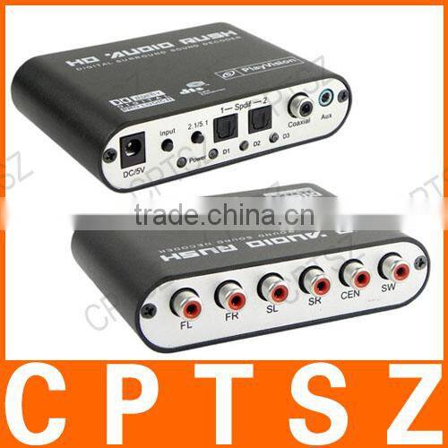 Digital Audio Decoder for HDTV Amplifier XBOX360 PS3 Blu-ray DVD Notebook