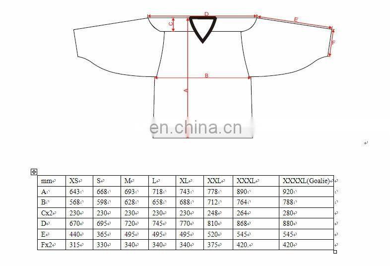 ice hockey jerseys/ice hockey wear/ice hockey shirts customized