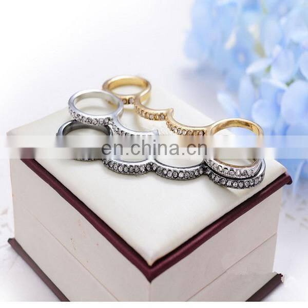 Fashion knuckle four finger ring wholesale jewelry