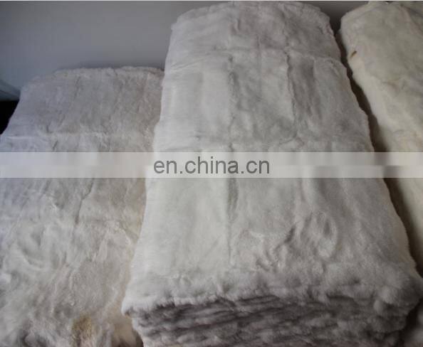 rex rabbit fur plates