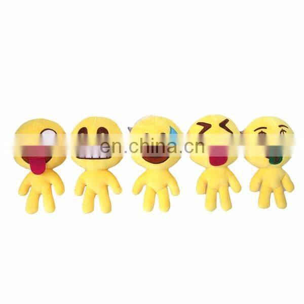 Pretty Kid Doll Hot Selling Emoji Stuffed Toy China Wholesale Custom Emoji PP Cotton Filling Pillow
