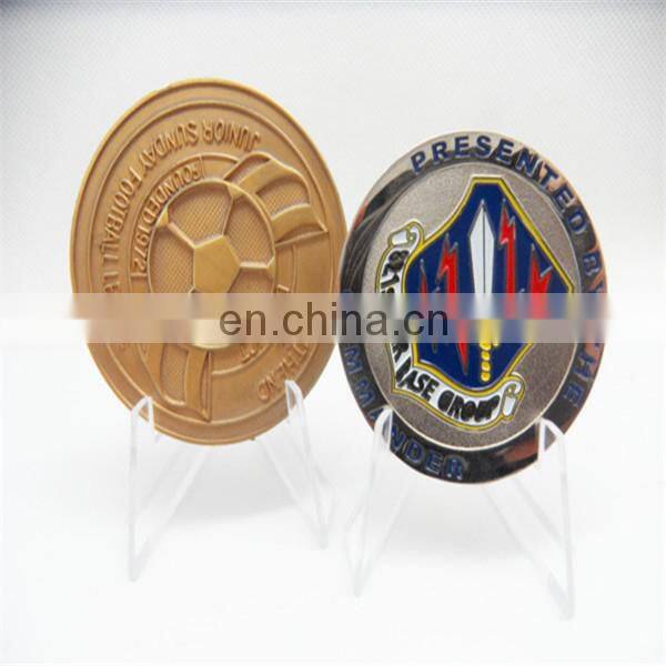 Cheap Metal Souvenir Coins/Custom Challenge Coin/Gold Coin