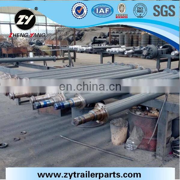150*150 square German type welding axle tubes