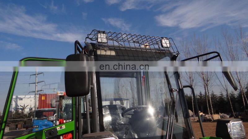 Hydrostatic transmission green mini loader 908