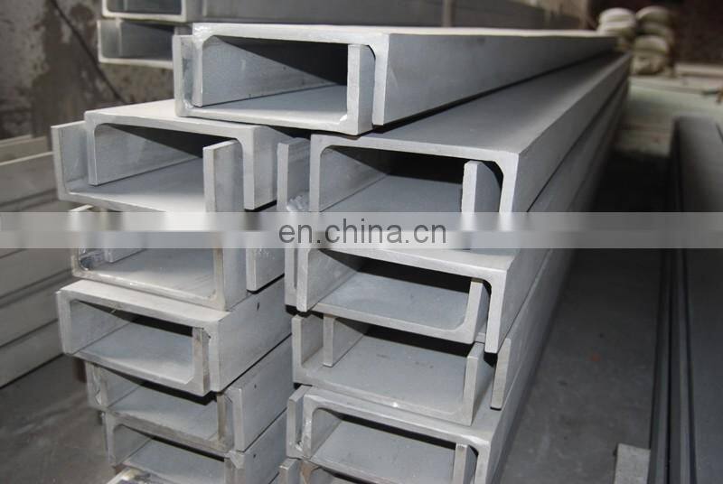 Hot Rolled 201 304 316 430 Stainless Steel C Channel Bar