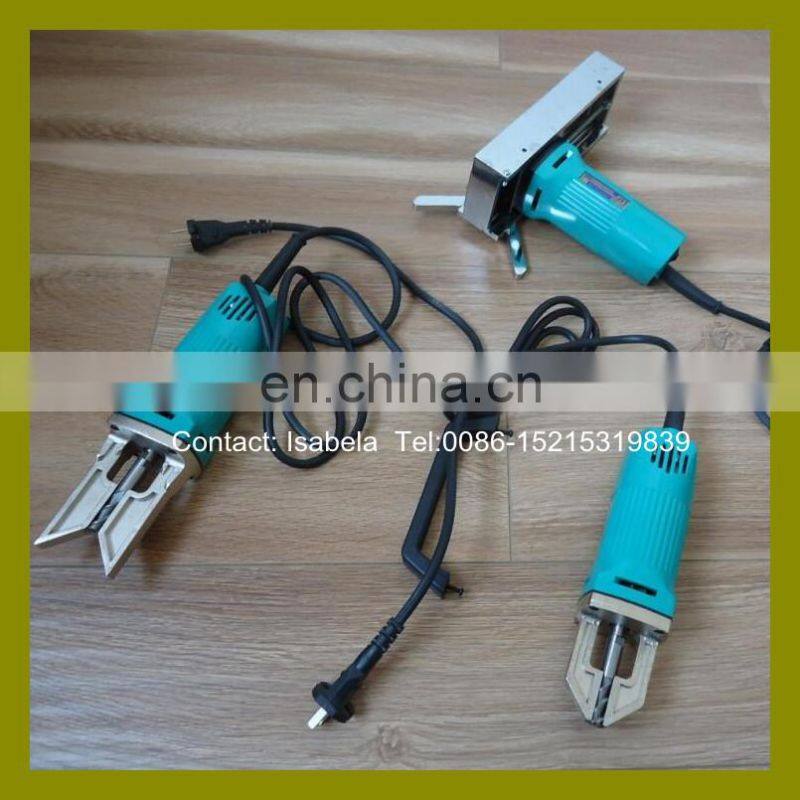 Electric portable Plastic window corner cleaning tool for frame profile external welding tumor cleaning