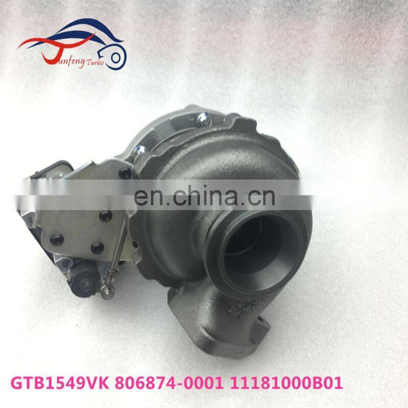 GTB1549VK Turbo 806874-0001 11181000B01 Turbocharger for Hawtai 2.0L 141 KM HT483 Engine