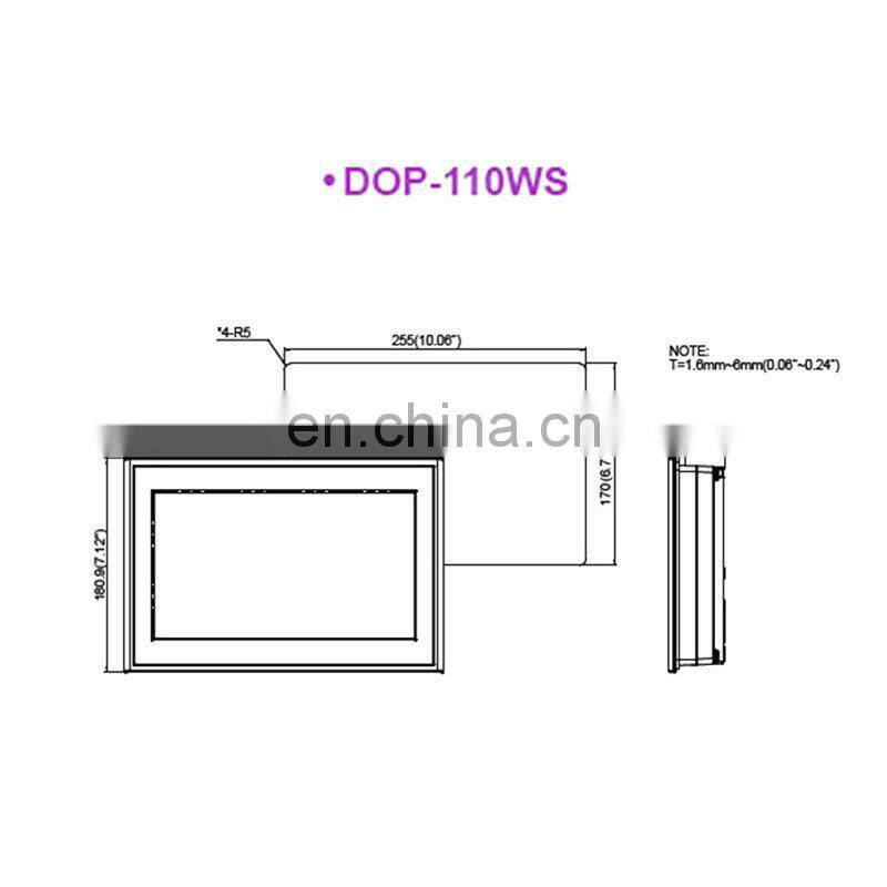 Delta HMI DOP-110WS 10 inch HMI New and Original Human Machine Interface