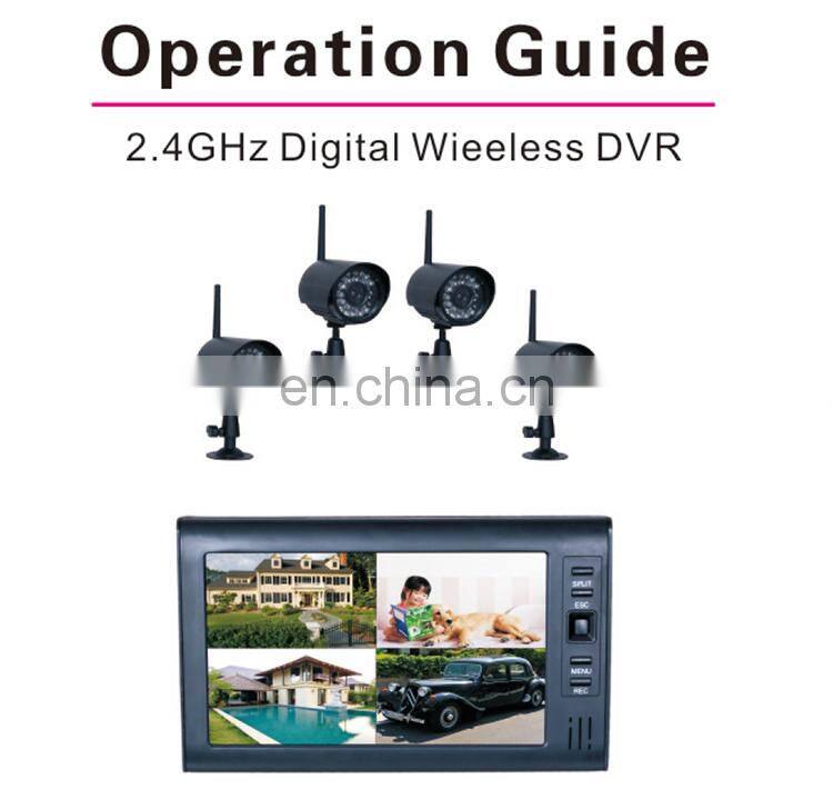 MY-C047B Vivid Image Baby Monitor 7 inches big screen baby camera