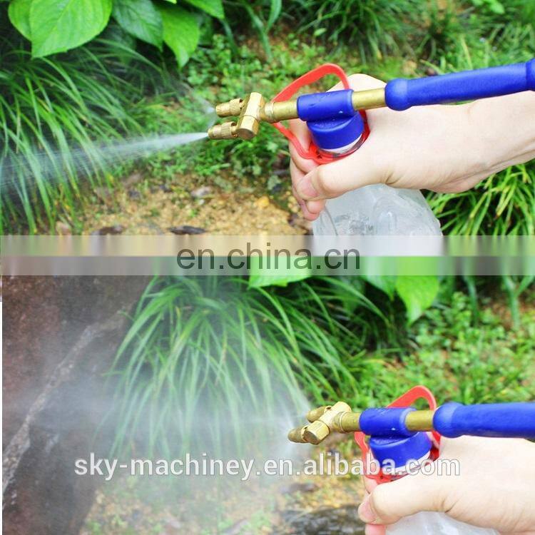 garden home tools chemical resistant trigger manual brass double nozzle pump hand flit style cola bottle sprayer