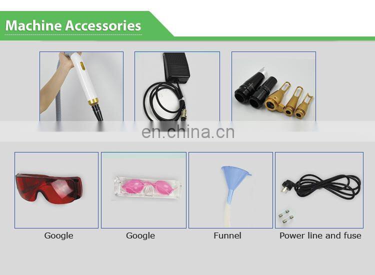 2019 New Design Yag Laser Tattoo Removal pigmentation Removal Portable Picosecond Beauty Machine