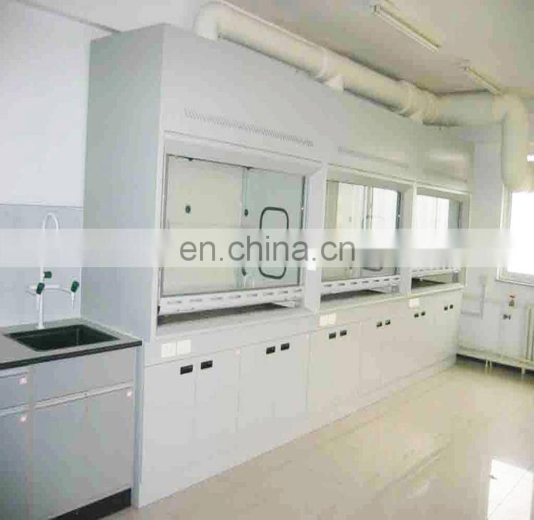 China manufacturers Customized Laboratory medical fume extractor lab test equipment fumehood