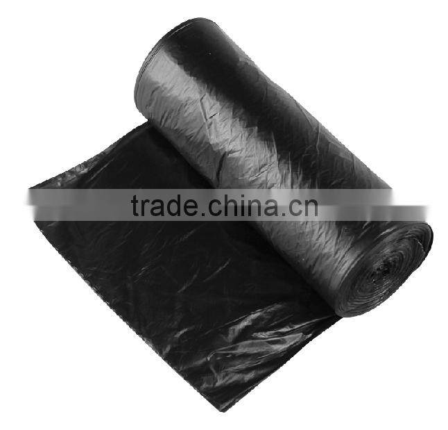 Plastic trash bag with drawstring for wholesales