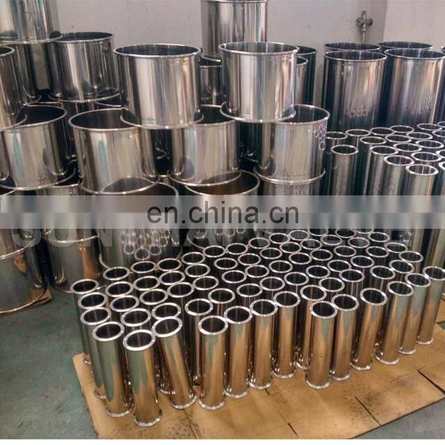 stainless steel sanitary tri clamp spool plumb fitting for distilling equipment