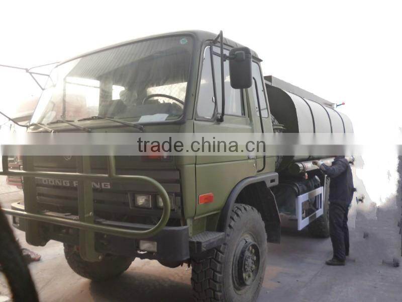 EQ5120G Dongfeng 6x6 off road fuel tank truck lwu