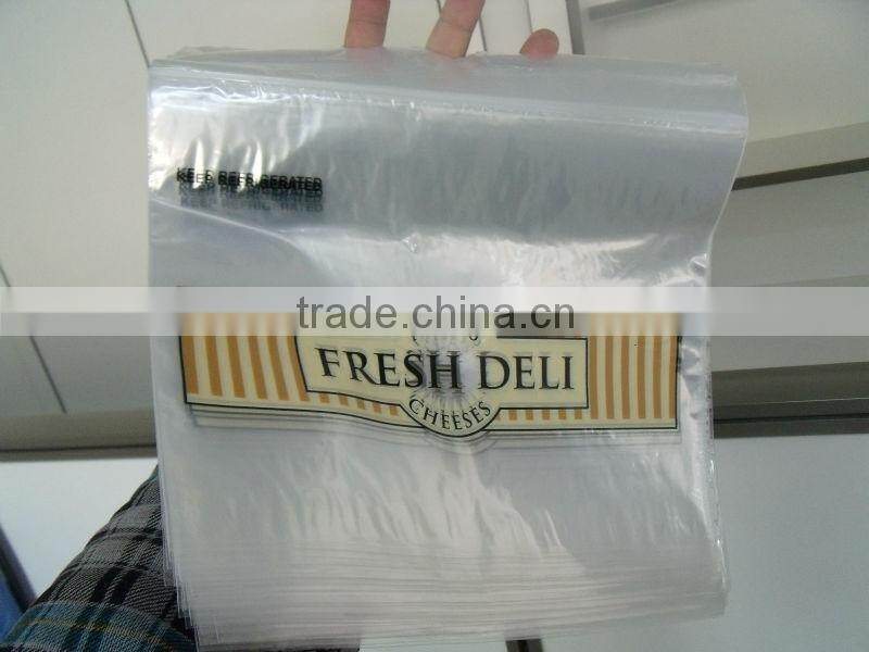 Hot Sale Grip Seal Bags Deli Food Saddle Bags Saddle Ziplock Bags Disposable Freezer Food Packaging bags