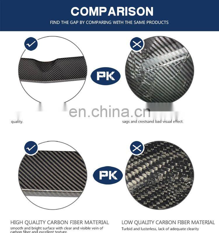 10-15 Carbon Fiber Trunk Spoiler for Mercedes Benz E-Class W212 4Dr Sedan