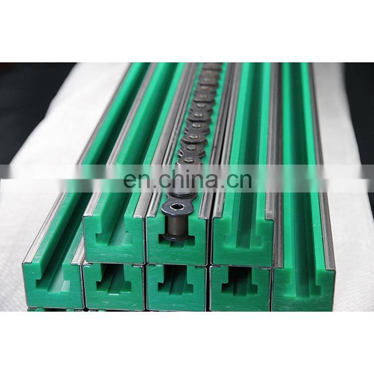 Factory Food Machine Chain Profile Uhmwpe Linear Plastic Conveyor Side Guide Rail