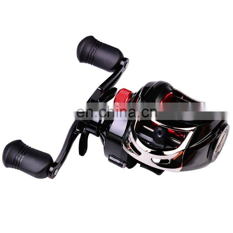 Left Right Hand Baitcasting Reel 17+1 axis fishing line wheel 7.2:1 sea fishing wheel